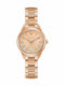Bulova Sutton Γυναικείο Ρολόι 28mm Μπαταρίας με Ροζ Χρυσό Μεταλλικό Μπρασελέ