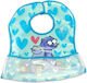 Laken Kukuxumusu Foca Waterproof Bib Plastic with Hoop & Loop Fastener & Pocket Azul
