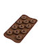 Silikomart Choco Crown SCG49 Formă de Patiserie Bomboane de Ciocolată din Silicon 11 Locuri 1buc