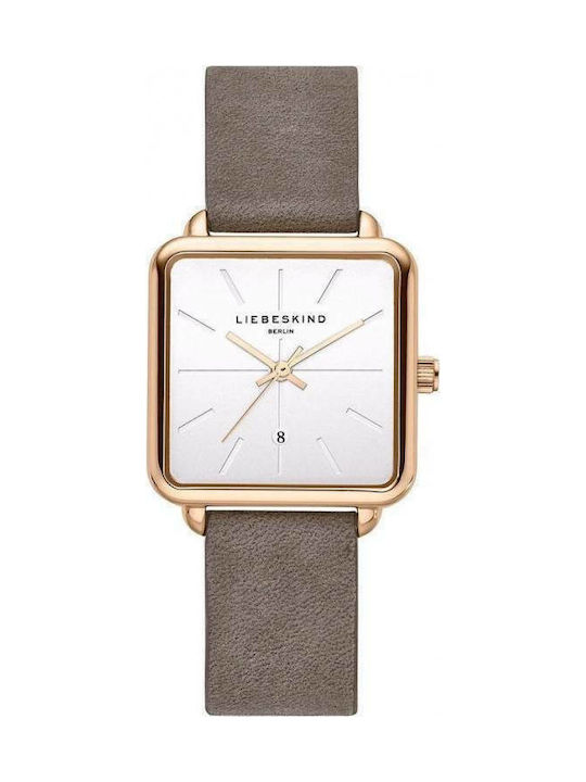 Liebeskind Watch with Brown Leather Strap LT-0151-LQ