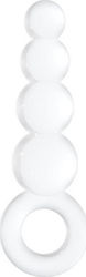 Shots Chrystalino Stargate Glass Dildo White 17cm CHR027WHT