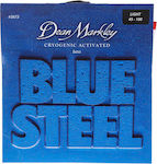 Dean Markley Set of Steel Strings for Bass Blue Steel Bass Light 45 - 100"