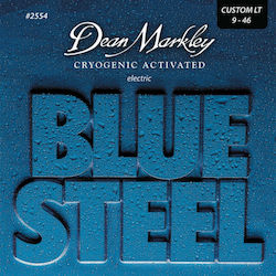 Dean Markley Blue Electric Set Corzi Pentru Chitară Electrică Oțel 9 - 46 Custom Light
