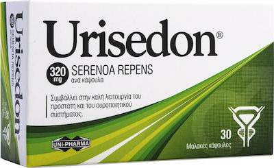 Uni-Pharma Urisedon 320mg Supplement for Prostate Health 30 softgels