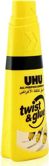 UHU Υγρή Κόλλα Twist & Glue Γενικής Χρήσης 90ml