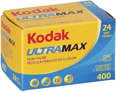 Kodak Color Negative UltraMax 400 35mm Film Roll 35mm (24 Exposures)