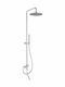 Ottone Meloda Air Shower Column without Mixer Silver