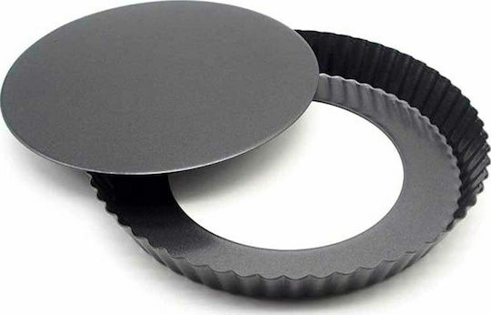 Homestyle Formă de Patiserie pentru Tartă din Aluminiu cu Bază Detașabilă 24x24buc 1buc
