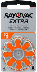 Rayovac Extra Advanced Батерии за слухови апарати 13 1.45V Rayovac Extra Advanced Батерии за слухови апарати 13 1.45V