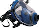 Spasciani Maske Volles Gesicht mit austauschbaren Filtern TR2002 CL2 Blau