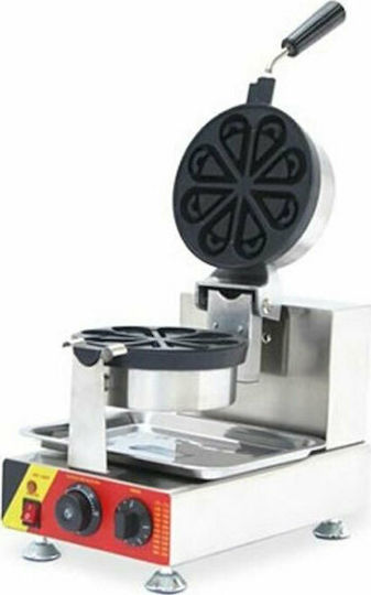 Neumarker NP-593 Commercial Waffle Maker Single Rotating for Round Waffles 75-00593