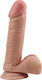 Chisa Novelties Fashion Dude Cock Реалистично дилдо с Топки и Вендуза Телесен 20см