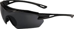 Cofra Shooting Glasses Gunner with Anti-Scratch Coating, Anti-Glare & UV Protection Black