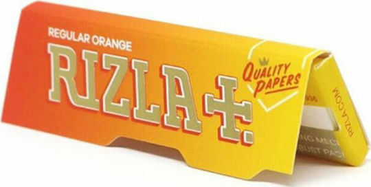 Rizla Regular Orange Χαρτάκια Στριφτού Τσιγάρου 60 φύλλα 1τμχ
