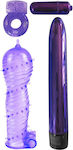 Pipedream Ultimate Pleasure Couples Kit Set 18cm PD1992-12 Purple