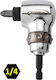 Toptul Adapter with Socket HEX and Output Bit-Halter