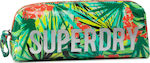 Superdry Green Tropical Federmäppchen Zylinderförmig mit 1 Fach Grün