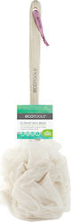 EcoTools Ecopouf Bath Brush Sponge Back Net for White Exfoliating 1 Piece