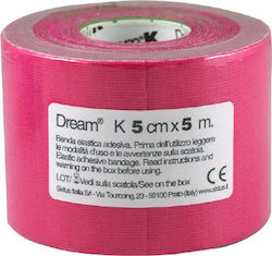 Sixtus Dream K Kinesiology Tape 5cm x 5m Pink