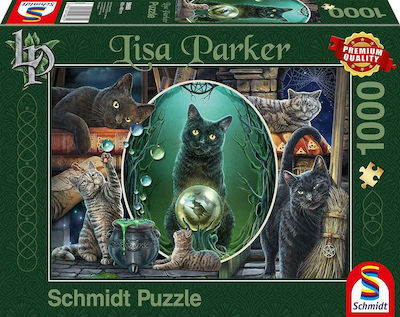 Lisa Parker: Magical Cats Puzzle 2D 1000 Pieces