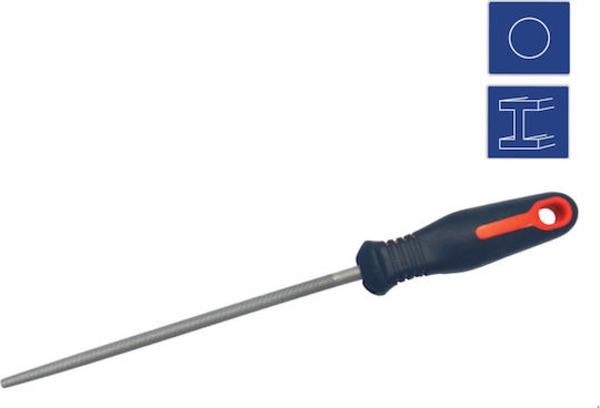 WorkPro 600004.0002 Пила за нокти Метал 1/200mm Кръгла с Дръжка