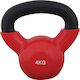 Amila Kettlebell Βινυλίου 4kg Κόκκινο