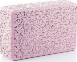 InnovaGoods Yoga Block Pink 22.5x14.5x7.5cm