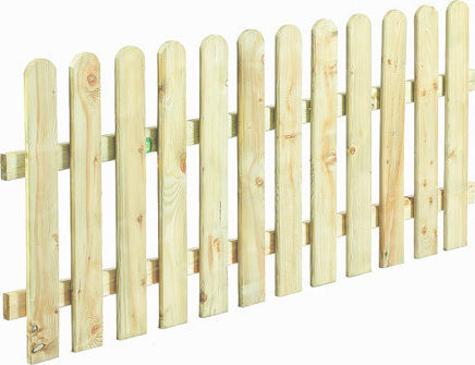 Showood Economy Wooden Fence in Beige Color 90cm x 1.8m