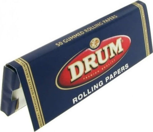 Drum Blue Cigarette Rolling Papers 50 sheets 1pcs