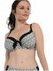 Dorina Underwire Bikini Bra Mandalay with Adjustable Straps Black