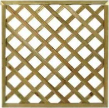 Garden Trellis from Wood 90x90cm Beige 11647 Garden Trellis from Wood 90x90cm Beige 11647