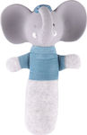 Tikiri Alvin the Elephant Soft Squeaker Toy with Rubber Head