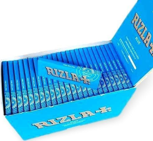 Rizla Thin Blue Zigarettenpapiere 50 Blätter 100Stück