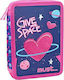 Must Space Pencil Case Full with 2 Compartments Purple