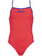 Arena Kids Swimwear One-Piece Red