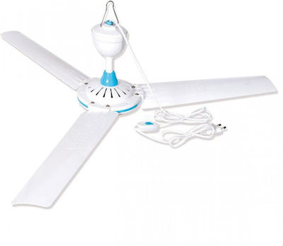 70602344 Ceiling Fan 90cm White