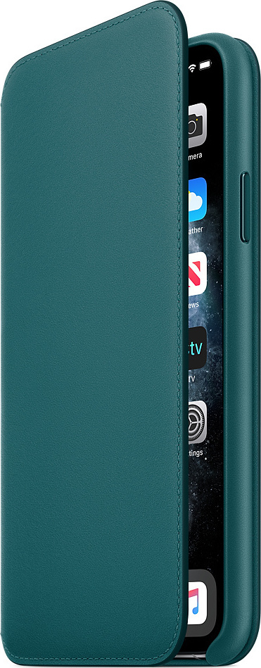 Apple Leather Folio Peacock (iPhone 11 Pro Max) | Skroutz.gr