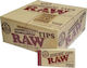 Raw Perforierte Breite Spitzen 60mm 2.5cm Braun 50 x 50 Stück