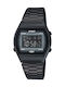 Casio Vintage Edgy Digital Men's Watch 35mm Battery with Black Metal Bracelet