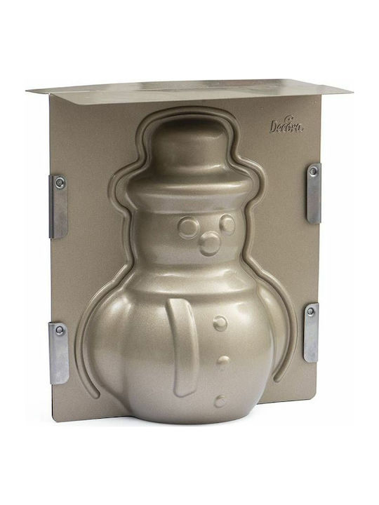 Decora Christmas Sweets Pan/Mold Metallic Silver