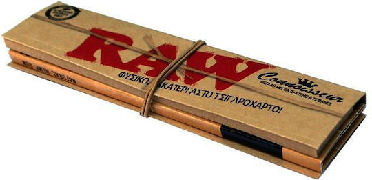 Raw Classic Zigarettenpapier Schlank King Size mit Kegelspitzen 32 Blätter 1Stück