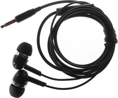 Ezra EP08 În ureche Handsfree cu Mufă 3.5mm Negru