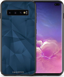 Smartfits Plastic Back Cover Blue (Galaxy S10+)