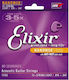 Elixir Set 80/20 Bronze Saiten für Akustische Gitarre Nanoweb 10 - 47"