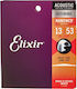 Elixir Elixir E-Gitarrensaiten 80/20 Bronze Einstellen 13 - 53