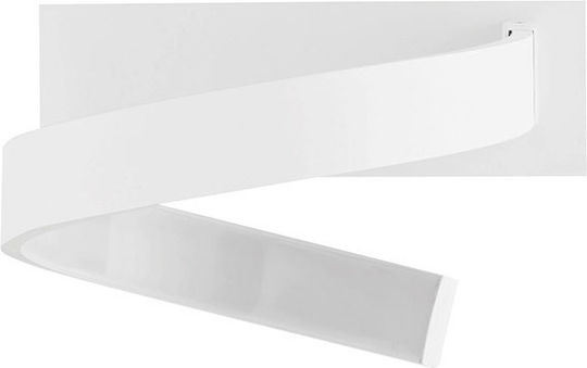 Ondaluce Nastro Modern Lumină de Perete cu LED Integrat și Lumină Alb Cald 24x20x25cm