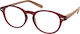 Eyelead Ε186 Reading Glasses +1.00 Bordeaux/Beige Ε186 Ε 186