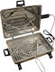 Evivak Tischplatte Elektrogrill Aluminium Grill 1150W 39cmx29cmcm