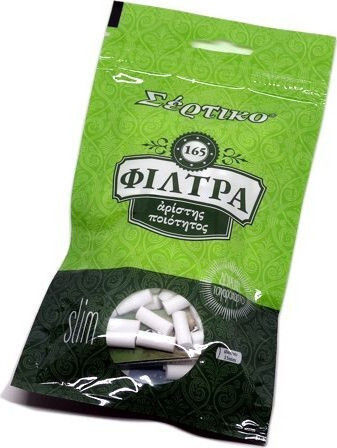Sertiko Vată pentru țigări Simplu 6mm 165x1buc