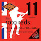 Rotosound Rotosound Electric Guitar Strings Set Nickel Plated Steel 11 - 48 Reds Medium